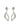 Flowing Dreams Earrings length 30 mm - Silver-Jewellery-Pernille Corydon-Butler Loftet