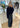 Fluffy Denim Wide Jeans - Rinse-Jeans-Ganni-Butler Loftet