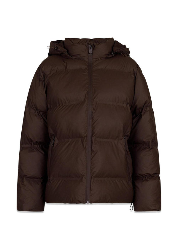 Fox C Puffer Jacket - Mocca-Outerwear-Neo Noir-Butler Loftet