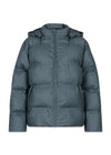 Fox C Puffer Jacket - Smoke Green-Outerwear-Neo Noir-Butler Loftet
