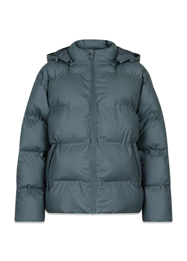 Fox C Puffer Jacket - Smoke Green-Outerwear-Neo Noir-Butler Loftet