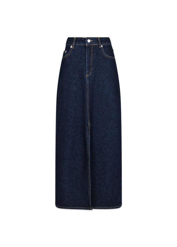 Neo Noirs Frankie D Skirt - Dark Blue. Køb skirts her.