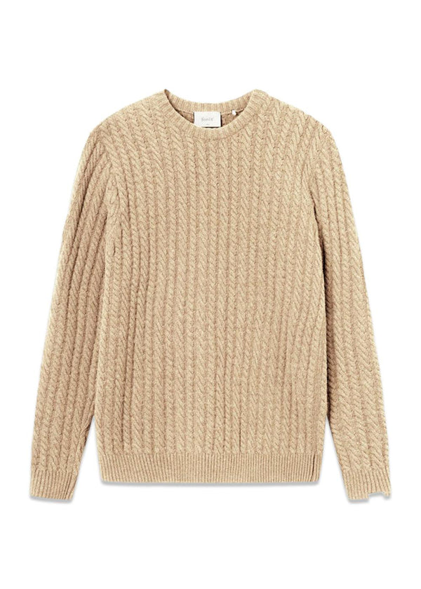 Foréts GLEN CABLE KNIT - Corn. Køb strik her.