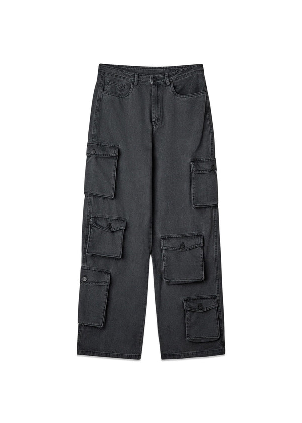 Gad Jeans - Washed Black-Pants-H2O Fagerholt-Butler Loftet