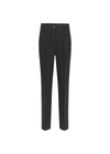 Gale straight pants - Black-Pants-Modström-Butler Loftet