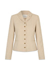 GaleMD 2 short blazer - Beige Melange-Blazers-Modström-Butler Loftet