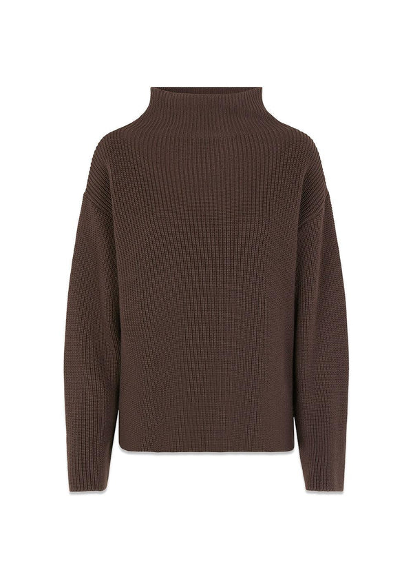Modströms GalenMD t-neck - Chocolate. Køb jakkesæt women her.