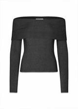 GaryMD top - Black-Knitwear-Modström-Butler Loftet