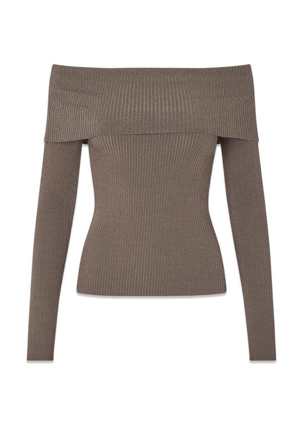 GaryMD top - Chocolate Chip-Knitwear-Modström-Butler Loftet