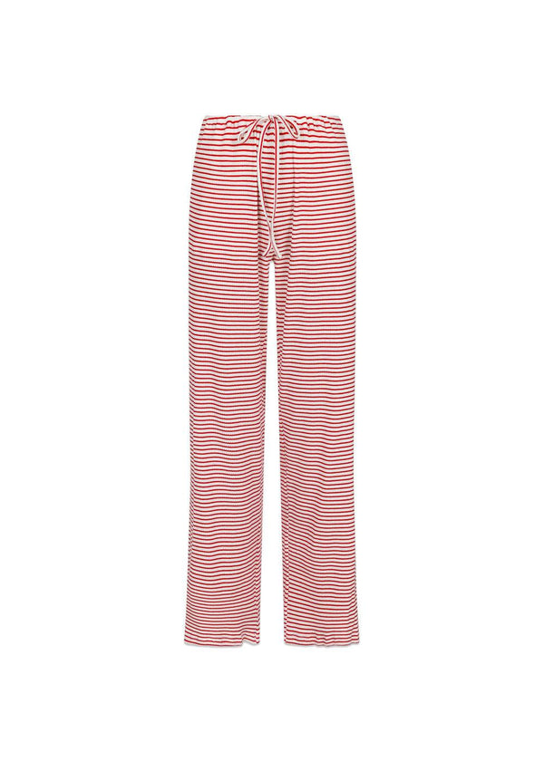 Geri Stripe Pants - Red-Pants-Neo Noir-Butler Loftet