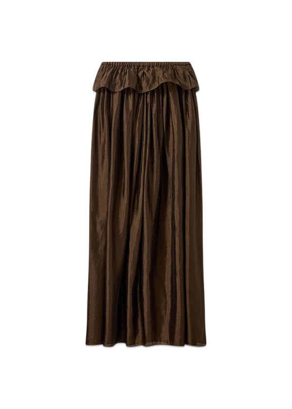 Gilian Maxi Skirt - Espresso-Skirt-The Garment-Butler Loftet