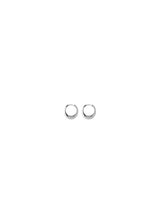 Globe Huggies - Silver-Jewellery-Pernille Corydon-Butler Loftet