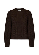 Modströms GrannonMD o-neck - Chocolate. Buy knitting here.