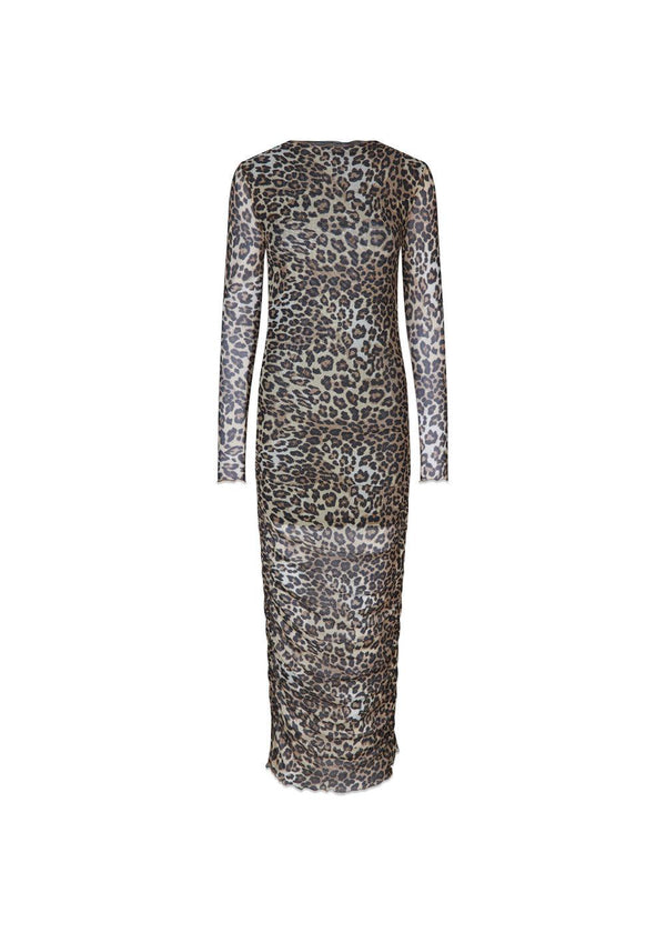 GwenMD slim print dress - Leo Leo Print-Dress-Modström-Butler Loftet