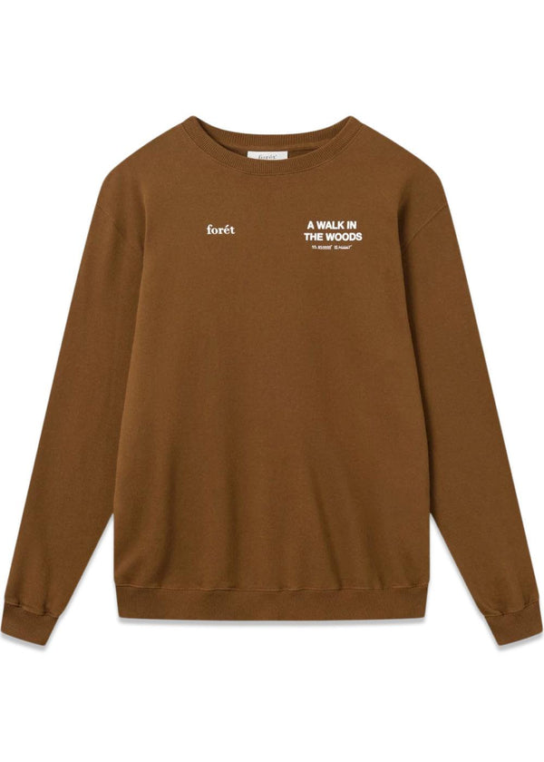 Foréts HOMAGE SWEATSHIRT - Brown. Køb sweatshirts her.