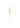 Half Moon Earring with pearl chain - Gold-Plated Silver-Jewellery-Jane Kønig-Butler Loftet