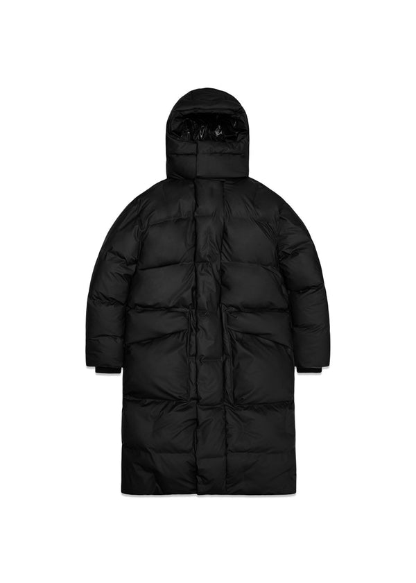 Harbin Long Puffer Jacket W3T4 - Black-Outerwear-Rains-Butler Loftet