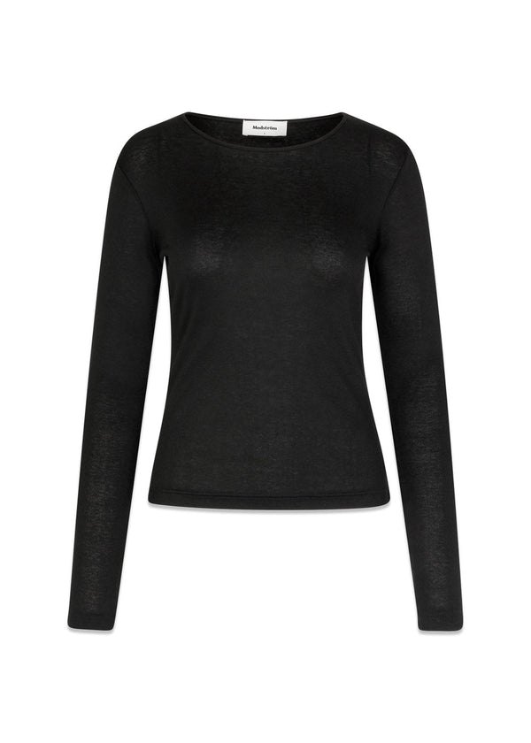 Modströms HarperMD LS top - Black. Buy t-shirts here.
