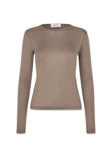 HarperMD LS top - Chocolate Chip-T-shirts-Modström-Butler Loftet