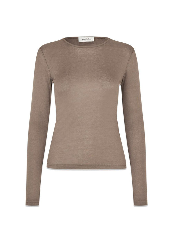 HarperMD LS top - Chocolate Chip-T-shirts-Modström-Butler Loftet