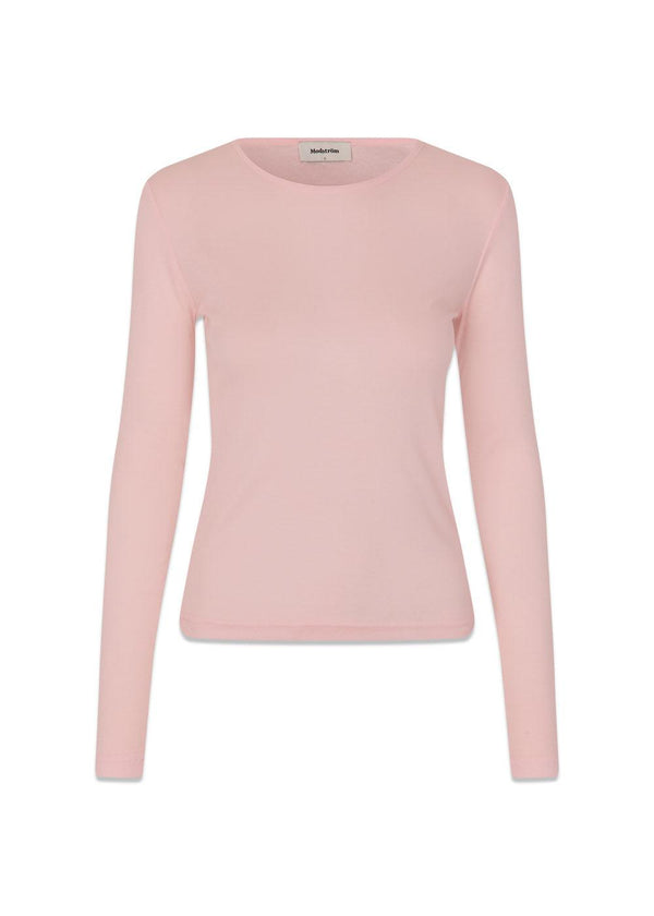 HarperMD LS top - Veiled Pink-T-shirts-Modström-Butler Loftet