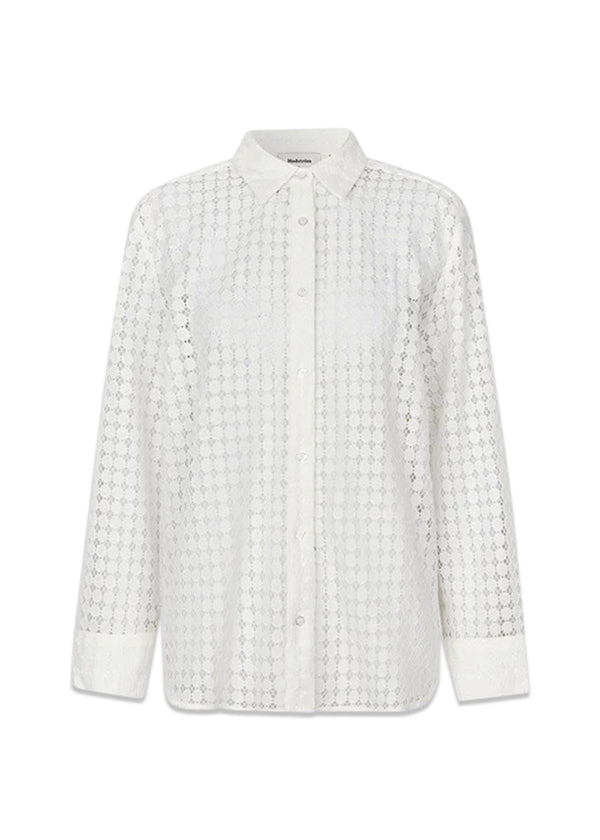 HattieMD shirt - Soft White-Shirts-Modström-Butler Loftet