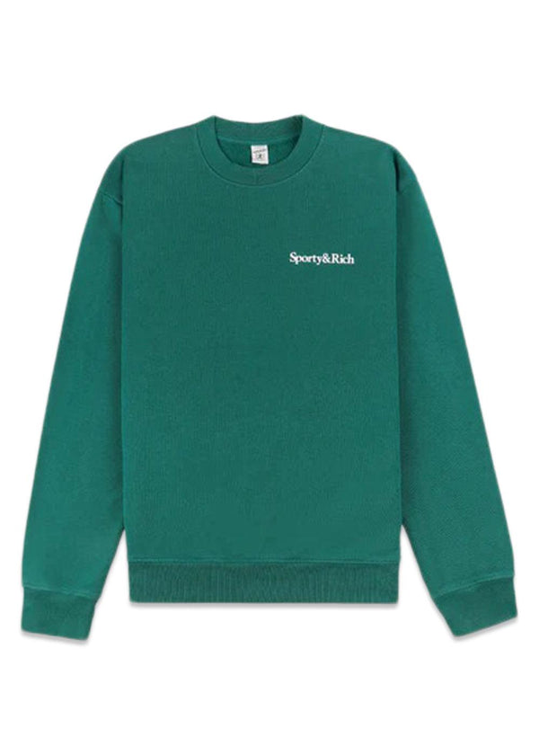 Health Is Wealth Crewneck - Alpine-T-shirts-Sporty & Rich-Butler Loftet