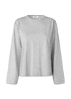 HellenMD LS t-shirt - Gray Melange-T-shirts-Modström-Butler Loftet
