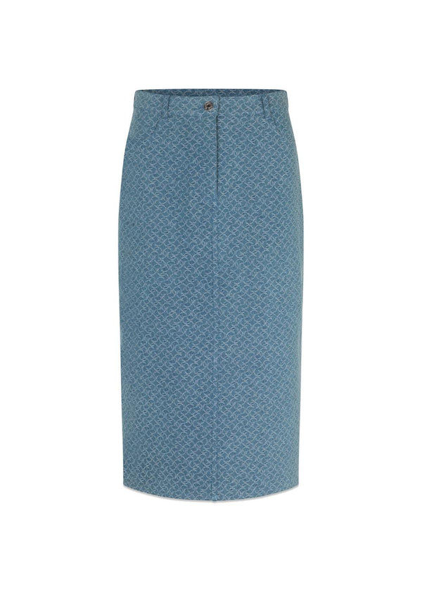 Modströms HennesyMD skirt - Structured Medium Blue. Buy skirts here.