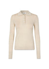 HirokiMD polo - Summer Sand-Knitwear-Modström-Butler Loftet