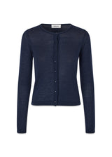 HirokiMD short cardigan - Navy Sky-Knitwear-Modström-Butler Loftet