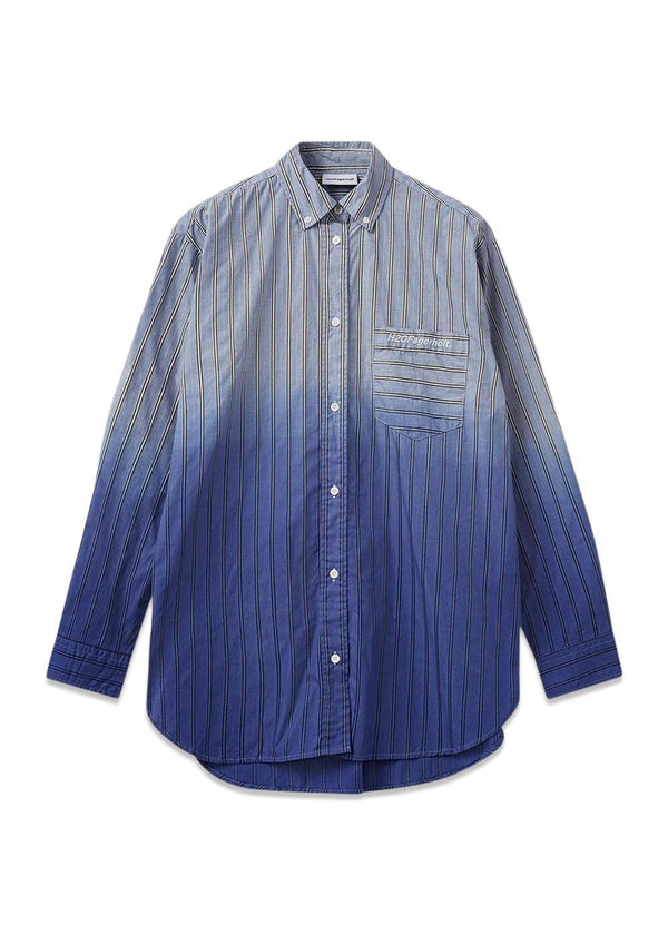 Holiday Dip Dye Shirt - Dark Blue Dip Dye-Shirts-H2O Fagerholt-Butler Loftet