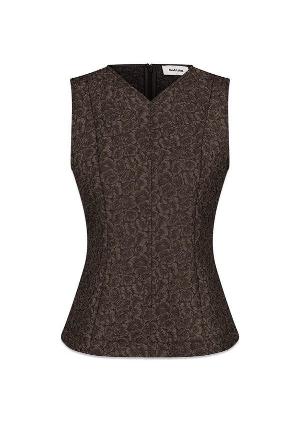 HollisMD top - Seal Brown-Top-Modström-Butler Loftet