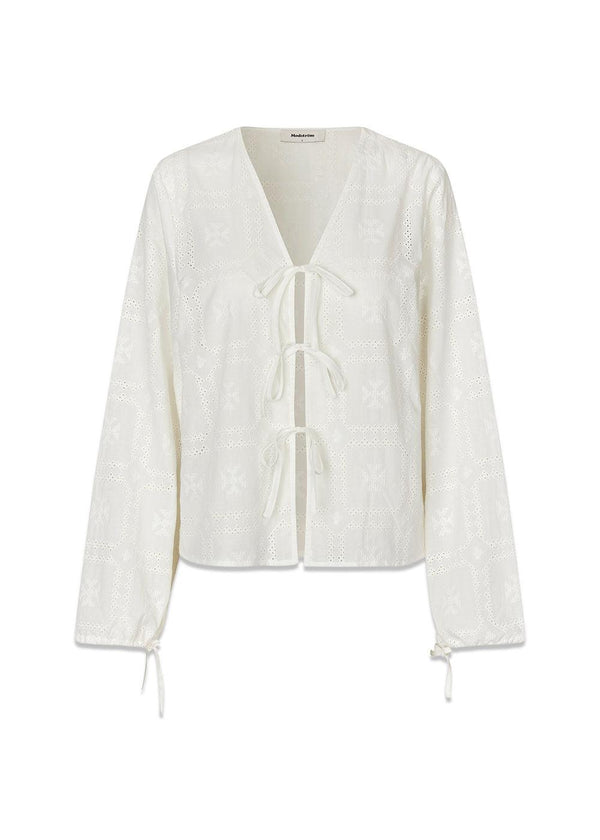 HollynMD shirt - Soft White-Shirts-Modström-Butler Loftet