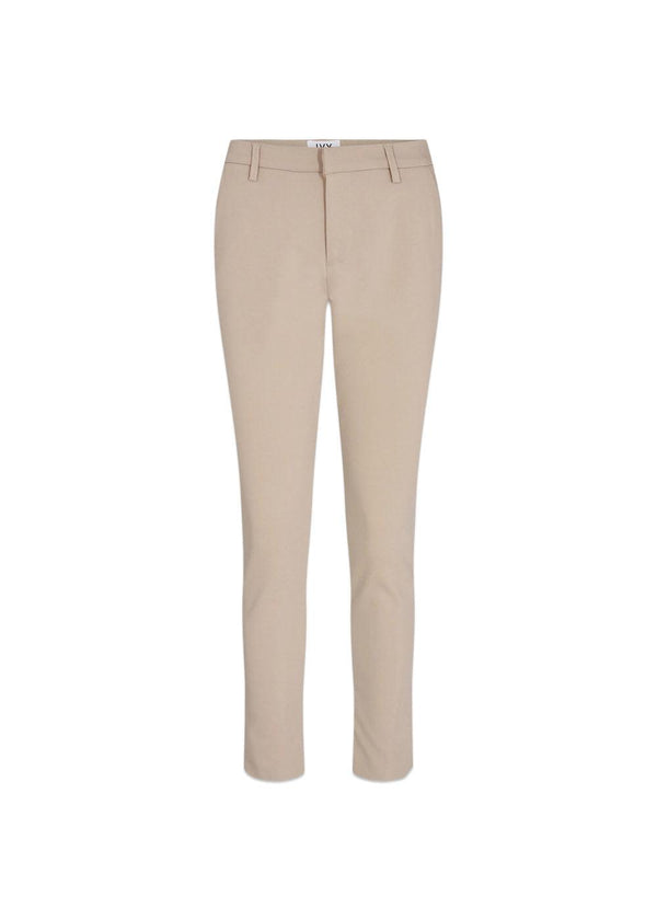 Ivy Copenhagens Alice MW Pant - Latte. Køb bukser her.