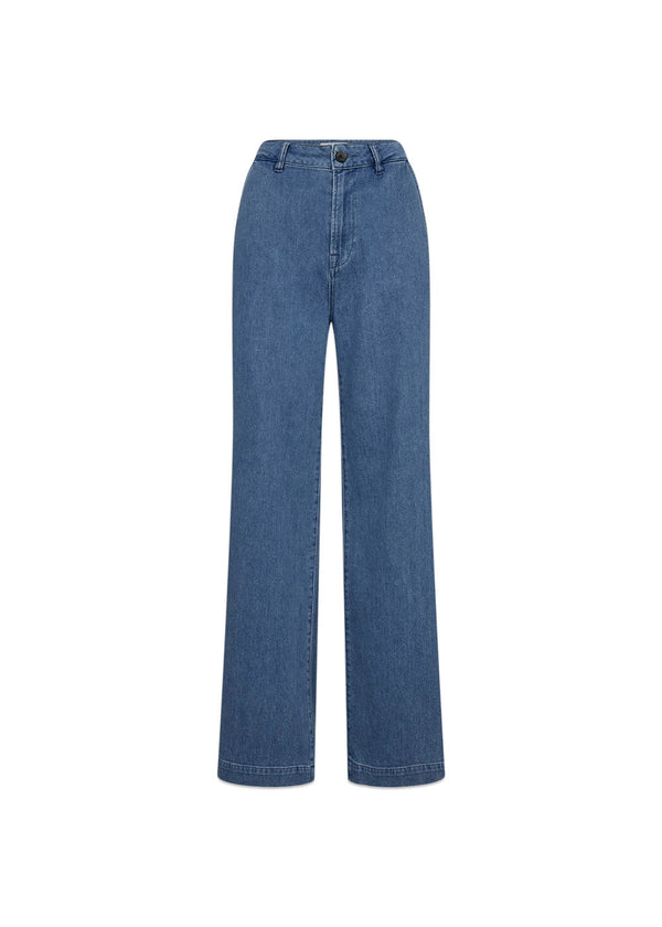IVY-Augusta French Jeans Wash Garda - Denim Blue-Jeans-Ivy Copenhagen-Butler Loftet