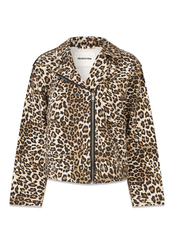 Ibenmd print jacket - Leo Leo Print-Outerwear-Modström-Butler Loftet