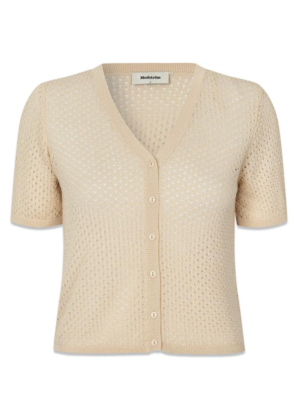 IggyMD cardigan - Summer Sand-Knitwear-Modström-Butler Loftet