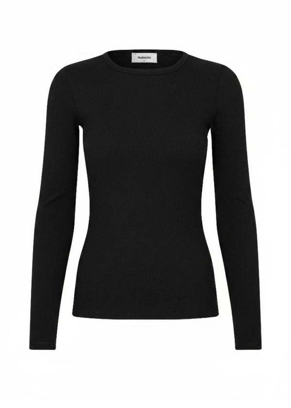 Igormd LS t-shirt - Black-T-shirts-Modström-Butler Loftet