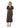 Illana Heavy Sateen Dress - Dark Brown-Dress-Neo Noir-Butler Loftet
