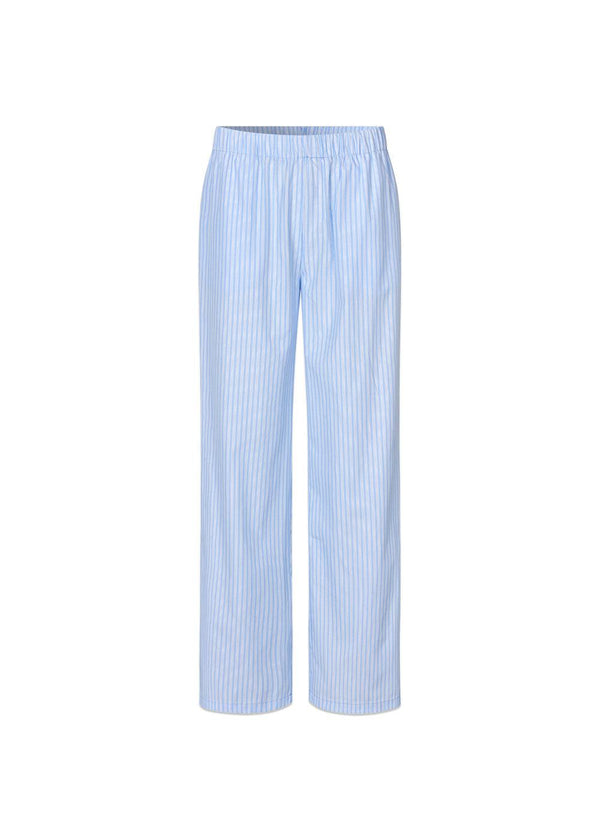 InaraMD pants - Light Blue Stripe-Pants-Modström-Butler Loftet