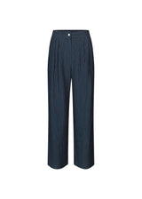 IsabelMD pants - Navy Sky Pinstripe-Pants-Modström-Butler Loftet