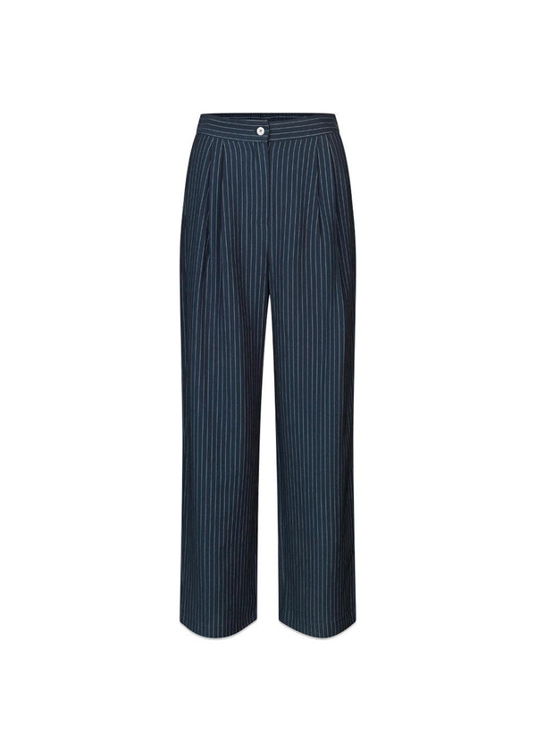 IsabelMD pants - Navy Sky Pinstripe-Pants-Modström-Butler Loftet