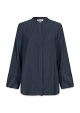 IsabelMD shirt - Navy Sky Pinstripe-Shirts-Modström-Butler Loftet