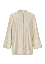 IsabelMD shirt - Summer Sand Pinstripe-Shirts-Modström-Butler Loftet
