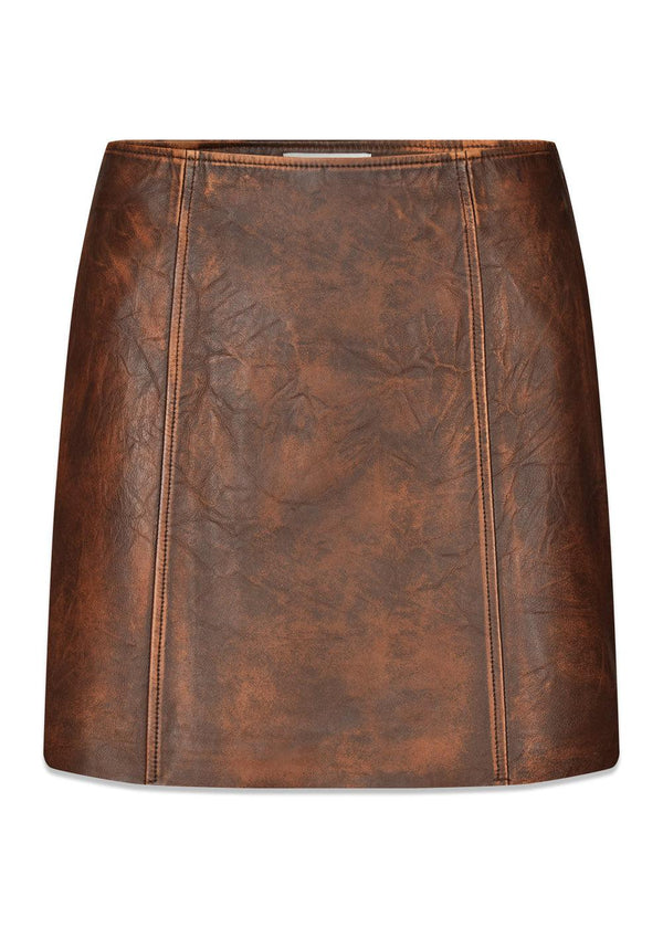 IsmaelMD short skirt - Brown-Skirts-Modström-Butler Loftet