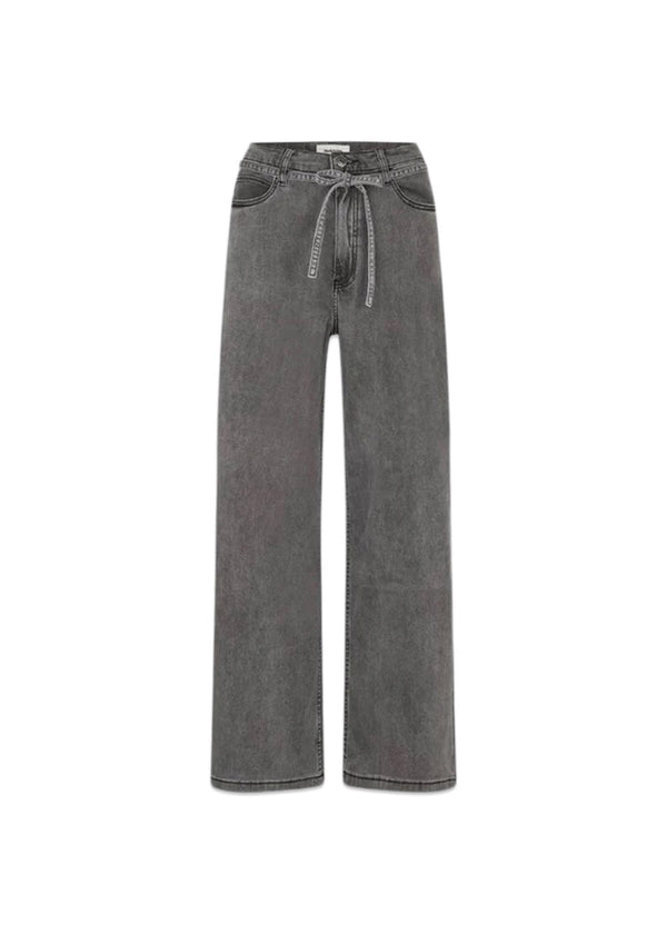 IsoldeMD solid pants - Vintage Grey-Jeans-Modström-Butler Loftet