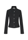 IsoldeMD solid shirt - Black-Shirts-Modström-Butler Loftet