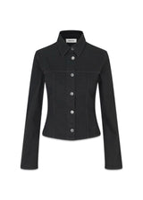 IsoldeMD solid shirt - Black-Shirts-Modström-Butler Loftet