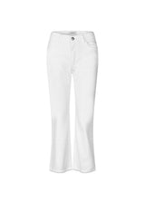 Isoldemd solid cropped jeans - Soft White-Jeans-Modström-Butler Loftet